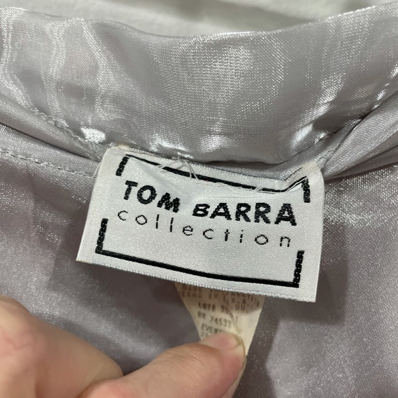 Vintage Long Flare Skirt/ Vintage Wedding Skirt/ Vintage Carrie Bradshaw skirt - Picture 3 of 9